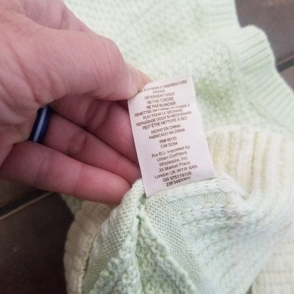 Free People Cropped Ombre Sweater Women's S - Picture 5 of 11